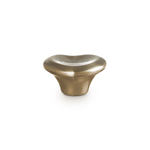 Le Creuset Signature Stainless Steel Light Gold Finish Heart Knob 47mm